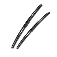 Kit Palheta Limpador Parabrisa Premium para Nissan Leaf (2017-2023) - Borracha Natural U/J HOOK - imagem 1