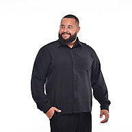 Camisa Plus Size Manga Longa Masculina Premium - imagem 2