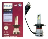 Lâmpada LED Philips Ultinon H4 6500K: Iluminação Premium para Sua Moto - imagem 1