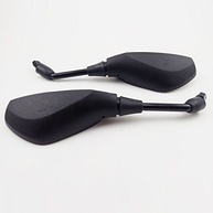 Espelhos Retrovisores OKSTNO 10mm para Motos Kawasaki, Suzuki, Honda - Preto Premium - imagem 3
