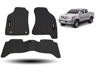 Tapete Borracha Hilux 2005-2011 (Traseiro Inteiriço) - Proteção e Estilo Premium - imagem 2