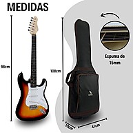 Capa Guitarra Sierra SEG100: Proteção Premium - imagem 2