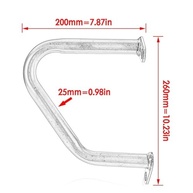 Protetor de Para-choque e Barra de Colisão Premium para Triumph Bonneville T100/T120, Thruxton 1200 R, Bobber e Street Cup (Prata) - imagem 5