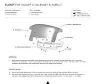 Tela de Para-brisa Premium para Indian Pursuit e Challenger Dark Horse Limited - imagem 4