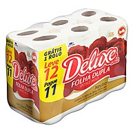 Papel Higiênico Deluxe Folha Dupla: 12 Pague 11 com Qualidade Premium - imagem 2