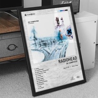 Quadro Álbum OK Computer - Radiohead - 40x60cm | Impressão Premium com Moldura Ecológica - imagem 3
