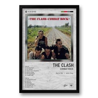 Quadro Álbum Spotify Combat Rock - The Clash 40x60cm | Moldura Preta com Arte Vinílica Premium - imagem 2