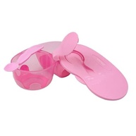 Bowl com Tampa e Divisória Rosa Premium - Clingo | Ideal para Refeições Saudáveis - imagem 4