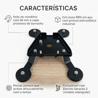 Suporte Magnético Premium Starlink Geração 3: Internet Confiável em Qualquer Jornada - imagem 3