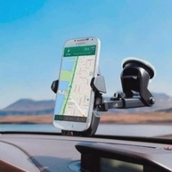 Suporte Veicular Universal com Trava Automática: Estabilidade Premium Anti-Queda para GPS e Celular - imagem 5