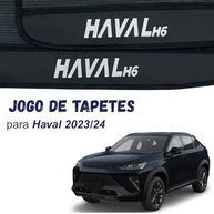 Jogo de Tapetes Premium Haval H6 2023-2026 (Kit 3 Peças) - Proteção e Estilo - imagem 3