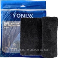 Pano Microfibra Felpuda 40x40cm Vonixx Original 410gsm - Toalha Premium para Limpeza e Polimento - imagem 1