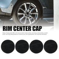 Kit 4 Calotas Centrais Aro Roda 65mm Preto ABS Premium - Upgrade Visual Carro - imagem 3