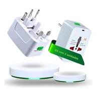 Kit 2 Adaptadores Tomada Universal Premium: Viaje Conectado em Mais de 150 Países! - imagem 3