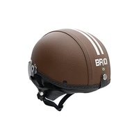 Capacete Coquinho BR 101 Premium: Estilo Vintage, Segurança e Viseira Fume para Bike Elétrica, Scooter e Skate - imagem 4