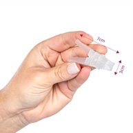 Prendedor Plástico Transparente EsfreBom Bettanin - Embalagem com 12 Unidades - imagem 2