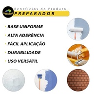 Fundo Preparador de Paredes Decora Brasil - Base Sólida para Acabamentos Perfeitos (800ml) - imagem 3