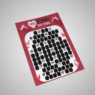 Poster Raspadinha Casal - 100 Atividades para Vida a Dois - Presente Romântico - imagem 4