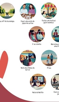 Poster Raspadinha Casal - 100 Atividades para Vida a Dois - Presente Romântico - imagem 5
