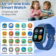 Relógio Inteligente Infantil Melontti: Jogos, Câmera Dupla, MP3 e Mais! Presente Perfeito (3-12 anos) - imagem 3