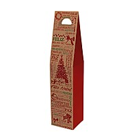 Sacola Natal Kraft: Elegância para Presentes - imagem 2