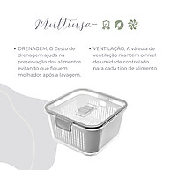 Pote Hermético 1,3L: Organize e Preserve! - imagem 2