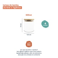 Potes de Vidro 500ml: Organize e Preserve! - imagem 2