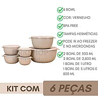 Potes Plástico Sem BPA: Organize e Preserve! - imagem 1