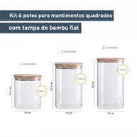 Potes Herméticos Oikos: Organize e Preserve! - imagem 2