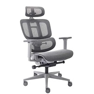 Cadeira de Escritório Ergonômica Presidente com Encosto Bipartido e Braços 6D - Mesh Premium Grafite - imagem 5