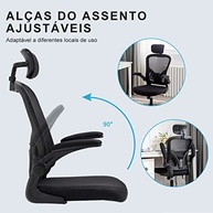 Cadeira de Escritório Presidente Ergonômica Eurynom – Conforto e Estilo para o Seu Ambiente de Trabalho - imagem 5