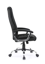 Cadeira de Escritório Presidente Ergonômica com Base Cromada | Duoffice Carrara DU501 - imagem 5