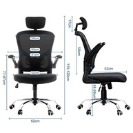 Cadeira de Escritório Presidente Ergonômica Eurynom – Conforto e Estilo para o Seu Ambiente de Trabalho - imagem 3