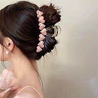 Presilha de Cabelo Coração Lovito: Estilo Casual - imagem 1