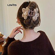 Presilha Lovito com Flores – Elegância Casual para Seu Cabelo - imagem 1