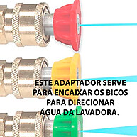 Engate Rápido + 5 Bicos: Limpeza a Alta Pressão - imagem 2