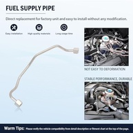 Tubo Linha Bomba Combustível Alta Pressão Hyundai Sonata, Kia Optima, Sportage, Sorento 2.4 | OE 35340-2G726 - imagem 3