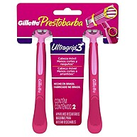 Prestobarba UltraGrip 3: Depilação Fácil e Eficaz - imagem 1