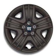 Calota Preta Premium Fiat Toro 2023: Emblema Alumínio Elegante (1 Peça) - imagem 2