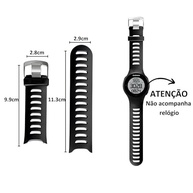 Pulseira Compátivel Forerunner 610 Preta - imagem 4