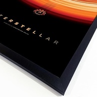 Quadro Decorativo Interstellar 40x60cm - Moldura Preta com Imagem de Alta Qualidade - imagem 4