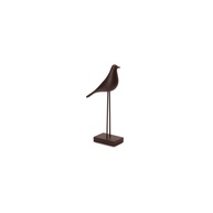 Escultura Pássaro em Poliresina Preta - Decoração Elegante e Sofisticada para Ambientes - imagem 1