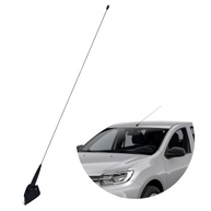 Antena Haste Curta Preta para Renault Logan, Clio, Sandero e Peugeot 106, 206, 207, 306 | Ford Ka, Fiesta, Focus - imagem 4