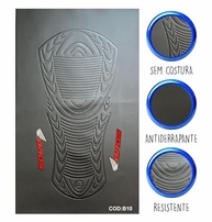 Capa Banco Moto Emborrachada 3D Preta Universal Bros - Antiderrapante e 100% Impermeável - imagem 3