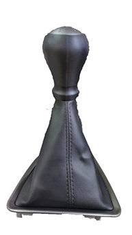 Kit Coifa Câmbio HB20 1.0 (2012-2021) Preta com Bola e Tampa Cinza - Toque Esportivo - imagem 3