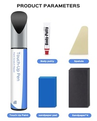 Kit de Reparo de Tinta de Retoque Preto/Pérola Preta Magnética G41 - Compatível com Nissan - imagem 3