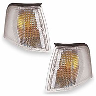 Pisca Seta Dianteira para Fiat Tempra 1996-1999 Cristal Preta - imagem 2