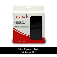 Boina Super Velcro Preta Lincoln: Acabamento Impecável em Politriz Roto Orbital 6" - imagem 3