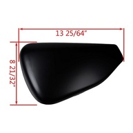 Tampa Bateria Esquerda Preta Fosca OE - Harley Sportster 883/1200 XL (2014-2017) - imagem 4