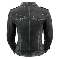 Milwaukee Leather Jaqueta feminina (preta, G) - imagem 4